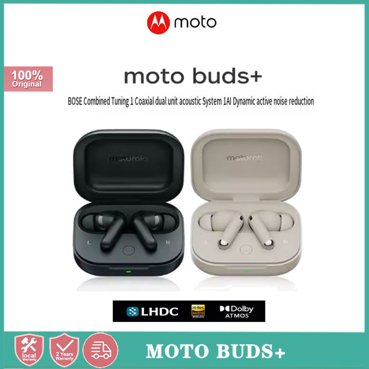 Motorola moto buds+ True Wireless Bluetooth Earphones in Ear AI Active
