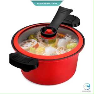 Panci Presto Teflon Micro Pressure Cooker 35 liter Anti Lengket