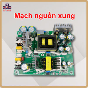 Mạch nguồn xung loa kéo cấp nguồn hát cho main nguồn đôi +-25V GND