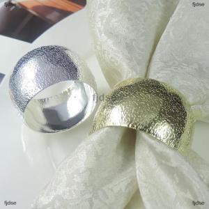 [COD] fjdse ผ้าเช็ดปากแหวนงานแต่งงานปาร์ตี้ Hotel serviette หัวเข็มขัดผ้าเช็ดปาก Holder Table Decor