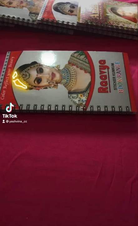 Spiral Book Bindi (Pottu) | Lazada