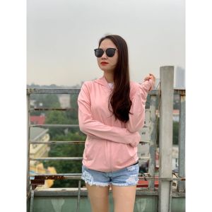 Áo Khoác Nữ Chống Nắng Với Thiết Kế 1 Lớp Dáng Ngắn Thông Hơi Thoáng Khí Không Gây Bức Bí