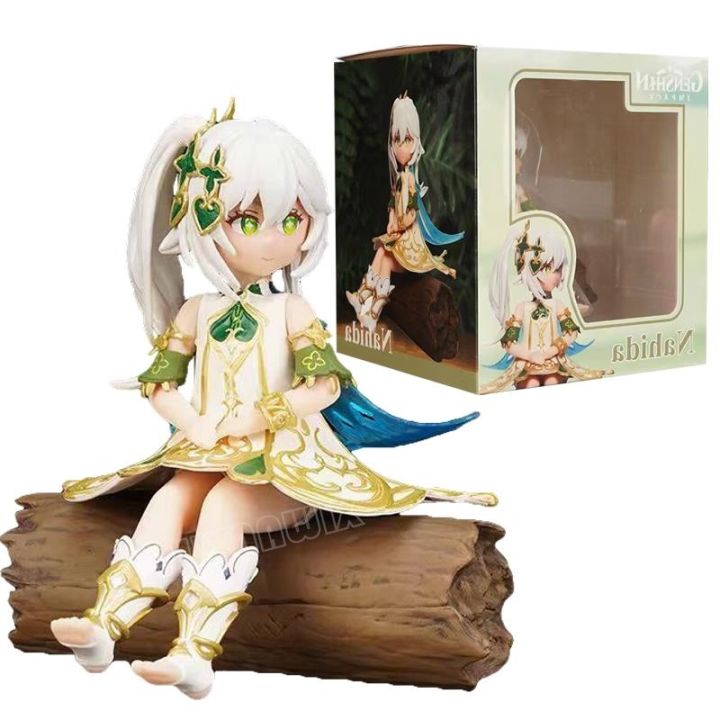 😘 gift 13cm Genshin Impact Nahida Anime Figure Lesser Lord Kusanali Action Qiqi/Klee Collectible Doll Toys