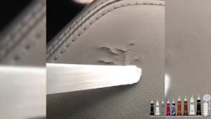 Advanced Leather Repair Gel Professional Leather Repair Kit for Car Seat Furniture Sofa Couch Jacket Shoes Vinyl Repair Kit for Any Leather Surface and Color (Black-100 ml)