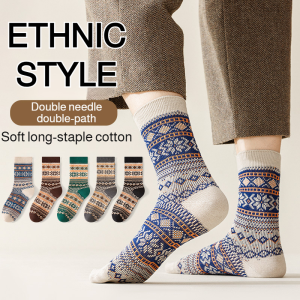 Socks Dry and Comfortable Stockings Vintage Elasticity Warmth Effect Soft and Breathable Keep Warm