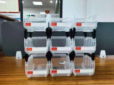 𝐕𝟏 𝐂𝐋𝐄𝐀𝐑 - Multipurpose Part Bin Stackable Storage Organizer Per PIECE