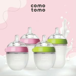 Comotomo Silicone Baby Bottle - Twin Pack