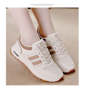 WomenS Soft Sole Sports Casual Shoes New Anti-Slip Breathable Mesh Lightweight Versatile Travel Shoes