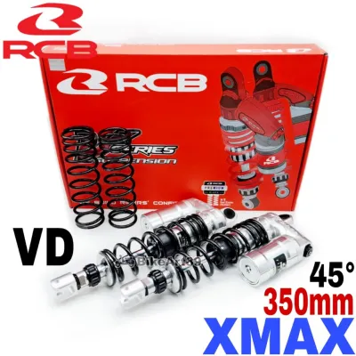 RCB Absorber YAMAHA XMAX VD Series 45° Tank 350mm Racing Boy Adjustable Accessories Suspension Monoshock