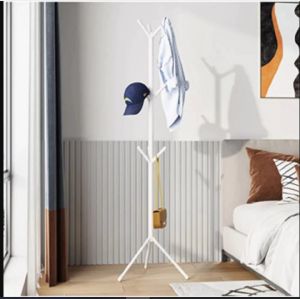 MELANIE STAND HANGER GANTUNGAN BAJU TOPI BERDIRI GANTUNGAN SERBAGUNA