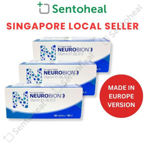 Neurobion 30 tablets x 3/ 6/ 9 packs [EXP:JUL 2027] - For Nerve Health/ Vitamin B1/ B6/ B12