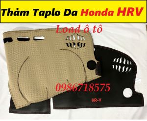 Thảm Taplo Da Chống Nắng Xe Honda HRV 2023-2018 Cao Cấp Da Vân Carbon Có Lớp Chống Trượt