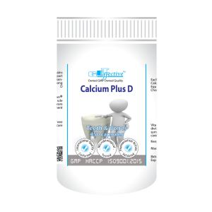 GET Effective Calcium Plus Vitamin D - Strengthen Teeth & Bones
