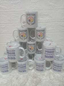 Personalized White Mug - Reusable and Perfect for Gift and Souvenir - Versatile and Convenient