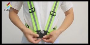 (Fast Delivery)Safety Reflective Vest Strap Adjustable Safety Warn Vest Strap Elastic High Visibility