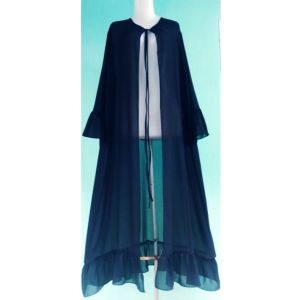 kanaya long outher ceruty babydoll // cardigan panjang kekinian terbaru/cardigan wanita muslim