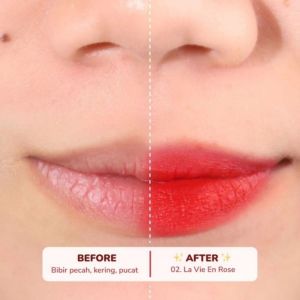 La Tulipe Lip Tint Serum Makeup Lipstik Tahan Lama