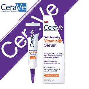 Cerave Skin Renewing Vitamin C Serum with Ceramides Hyaluronic Acid & Vitamin B5 1 fl.oz / 30 ml