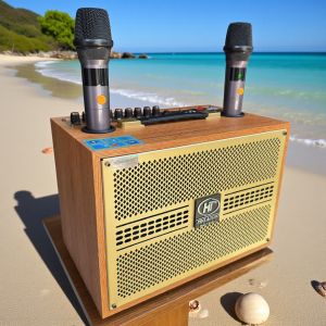 LOA KARAOKE XÁCH TAY BLUETOOTH BASS 20 CM TẶNG KÈM 2 MICRO CAO CẤP CÔNG SUẤT 280W HÀNG CHÍNH HÃNG