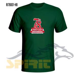 baju 17 agustus 2023 dewasa kaos kemerdekaan hut ri ke 78 katun premium