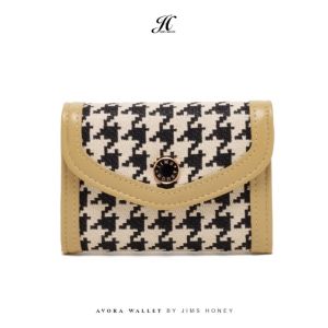 JIMS HONEY Avora Wallet Dompet Wanita Lipat Dompet Kecil Wanita Simple Praktis