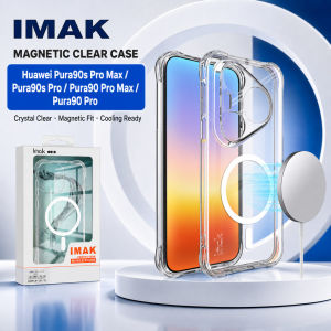 Magnetic Case For Huawei Pura 90 90s Pro Max Transparent Airbag Bumper TPU CA0003