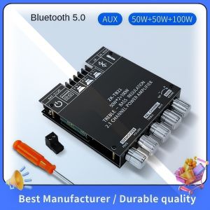 DIY TB21 Bluetooth Amplifier 2.1 Channel 160W2 220W Subwoofer Module para sa Stereo ng Kotse at Bahay