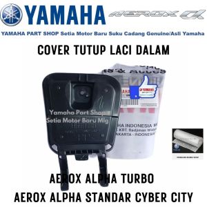 Cover Tutup Laci Dalam Aerox Alpha Turbo Standar Cyber City Asli Original Yamaha Setia Motor Baru