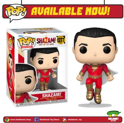 Funko Pop! Movies: Shazam: Fury Of The Gods (2023) - Shazam