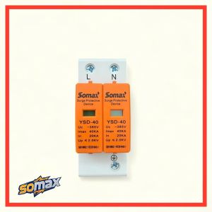 Aptomat DC 2P 1000V Chống sét lan truyền DC 2P 1000V SOMAX
