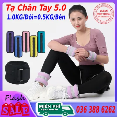 Tạ đeo chân tay mạt sắt 6kg/4kg/3kg/2kg/1kg/đôi phiên bản tối thượng 3.0 - thế hệ tạ chân tay siêu gọn nhẹ và tiên tiến hiện nay - Bảo hành 6 tháng