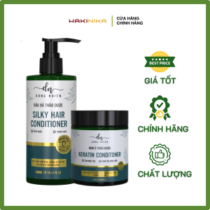 COMBO DẦU XẢ & KEM Ủ TÓC THẢO MỘC THIÊN NHIÊN DONG NHIEN