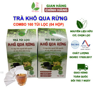 160 gói trà túi lọc khổ qua rừng Bảo Khang mát gan hạ huyết áp tiểu đường cao huyết áp có giấy kiểm định chất lượng
