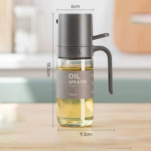 【3 วันจัดส่ง】 ขวดสเปรย์พ่นน้ํามันมะกอก แบบใส กันรั่ว ขนาด 250 มล. สําหรับทําอาหาร