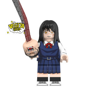 Minifigures Chainsaw Man - Denji Power Pochita Aki Hayakawa Makima Reze Himeno Higashiyama Kobeni Quỷ cưa Quỷ máu Quỷ Bomb Quỷ kiếm Katana Man Kishibe Mitaka Asa