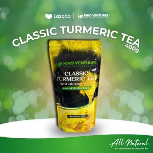 CLASSIC TURMERIC TEA BLEND WITH GINGER AND HONEY INSTANT HERBAL DRINK 400G