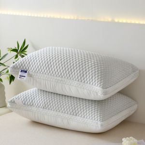 Sleep Pillow Skin-friendly and Soft Relieve Cervical Fatigue Pillow Cushion Comfort Antimicrobial