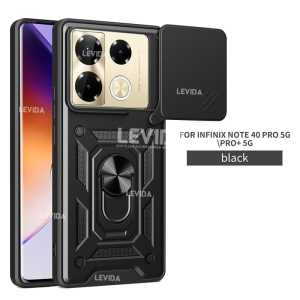 Infinix Note 40S Case Robot Ringstand Slide Kamera Infinix Note 40S