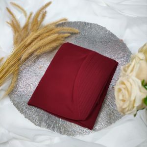 Jilbab Hijab khimar Syari  2 layer shoftpet Antem Ceruty Bebydoll Ukuran Xl