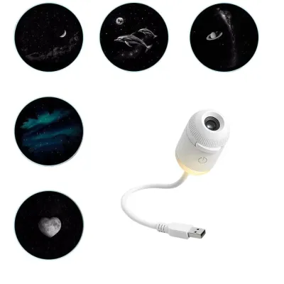 ZHOUMEIWENSP DREAM Adjustable Brightness Galaxy Star Projector 360° Rotation USB Powered Starry Sky Projector Touch Control Star Projector Night Light Bedroom Decor
