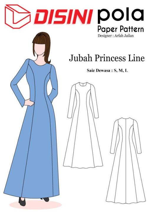 Jubah on sale a line