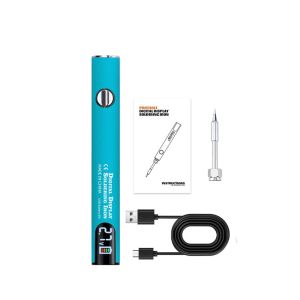 WARMSUN USB Fast Charging Electric Soldering Iron Adjustable Voltage Wireless Wireless Electric Iron Solder Portable Digital Display Welding Tool Kit Pen Repair Welding Tools