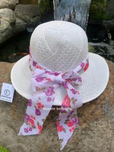 TOPI PANTAI WANITA BUNGA PELINDUNG UV/COCOK DI BAWA KE PANTAI