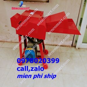 Máy băm rơm cỏ voi đa năng tự cuốn miễn ship toàn quốc