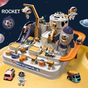 Children Gravity Rail Car Toys Space Adventure Toy Car No Need Batteries Baby Car Kids Gift