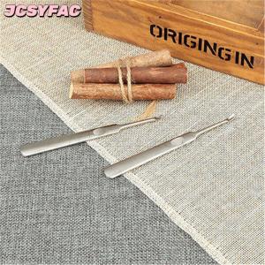 JCSYFAC Bộ dụng cụ thủ công da khâu vát mép rãnh hình chữ U + V