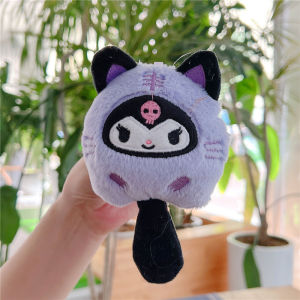 Cute Plush Keychain Pendant - Sanrio Kuromi My Melody Cinnamoroll Pompompurin Doll Accessories Bag Pack Gift to Friends Mainan Kanak Budak Perempuan Lelaki 可爱毛绒挂件三丽欧库洛米公仔钥匙扣抓机娃娃玩偶毛绒玩具