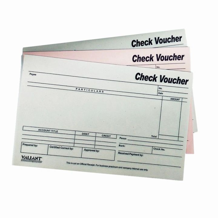 Business Forms Check Voucher | Lazada PH