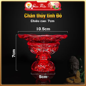 Đèn Cầy Lưu Ly Dùng Pin CHÂN THIỆN MỸ Trang Trí Bàn Thờ Thần Tài Thổ Địa Bàn Thờ Treo