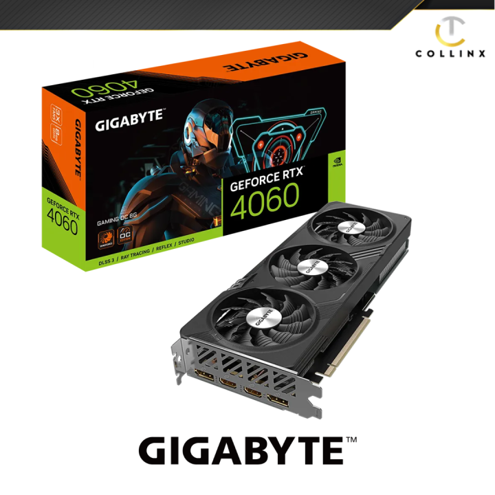 Oc 6gb Gigabyte 1660 Super Fan RTX 4060 Gigabyte Gaming OC 8GB